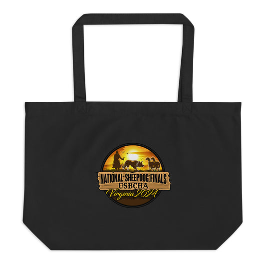 Large organic tote bag