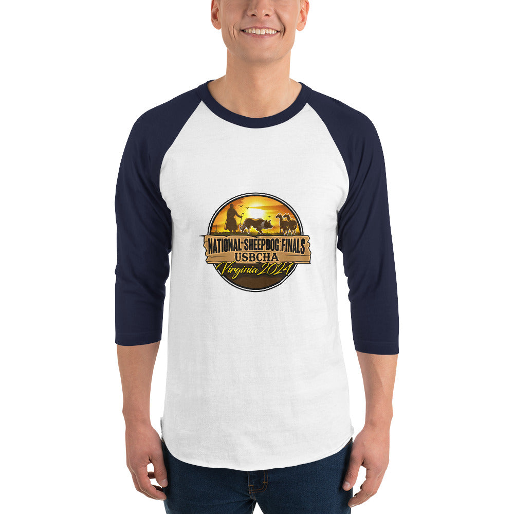 3/4 sleeve raglan shirt