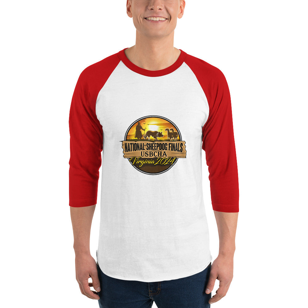 3/4 sleeve raglan shirt